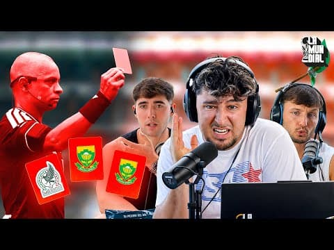 POLÉMICA y ROJAS en el PRIMER PARTIDO del MUNDIAL