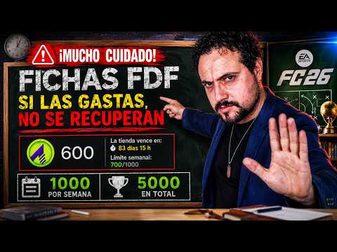 🚨 ¡CUIDADO! ¡NO COMETAS ESTE ERROR CON LAS FICHAS DE FESTIVAL DE FÚTBOL EN FC 26! 🤯❌